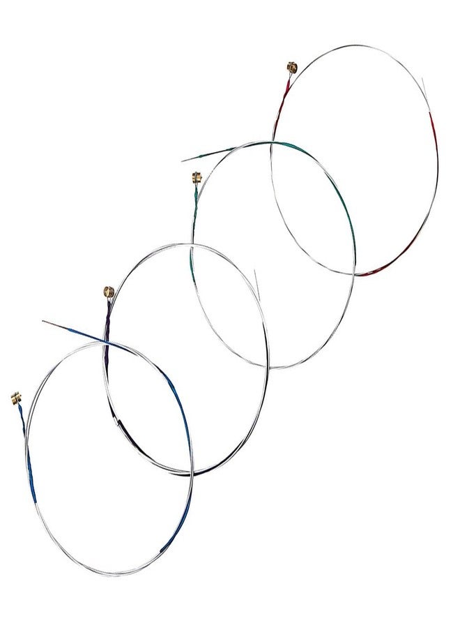 TUOREN 5 Packs of Violin Strings Full Set (G-D-A-E) Universal Strings for 4/4-3/4 Size Violin Stainless Steel Core with Nickel-Plated Ball End - Image 4